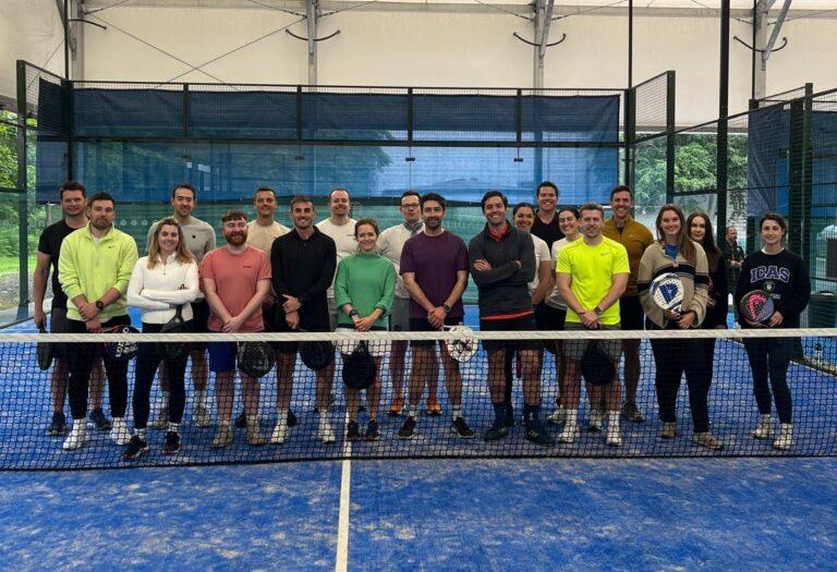 Rallying Connections: Network of Tomorrow Padel Event - Rutherford Cross
